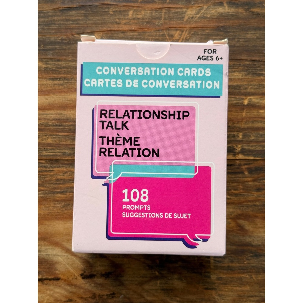 Conversation Cards Relationship Talk 108 Prompts‎